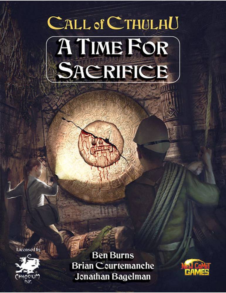 Call of Cthulhu A Time for Sacrifice Softcover