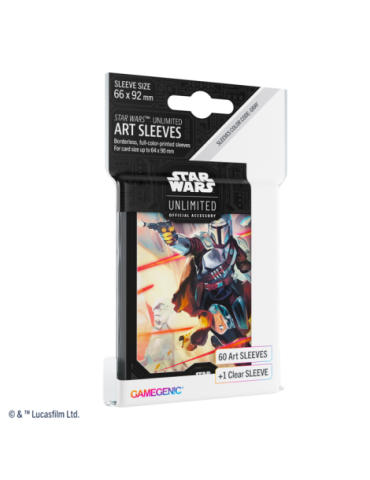 SW: Unlimited Art Sleeves Mandalorian