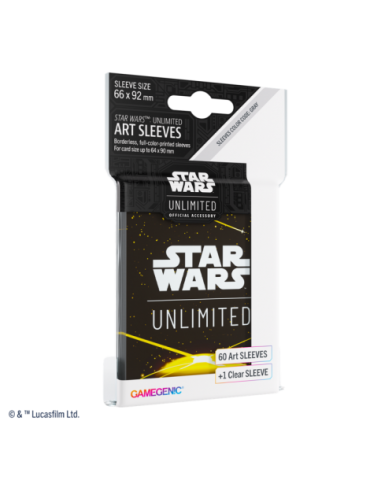 SW: Unlimited Art Sleeves Card Back Yellow
