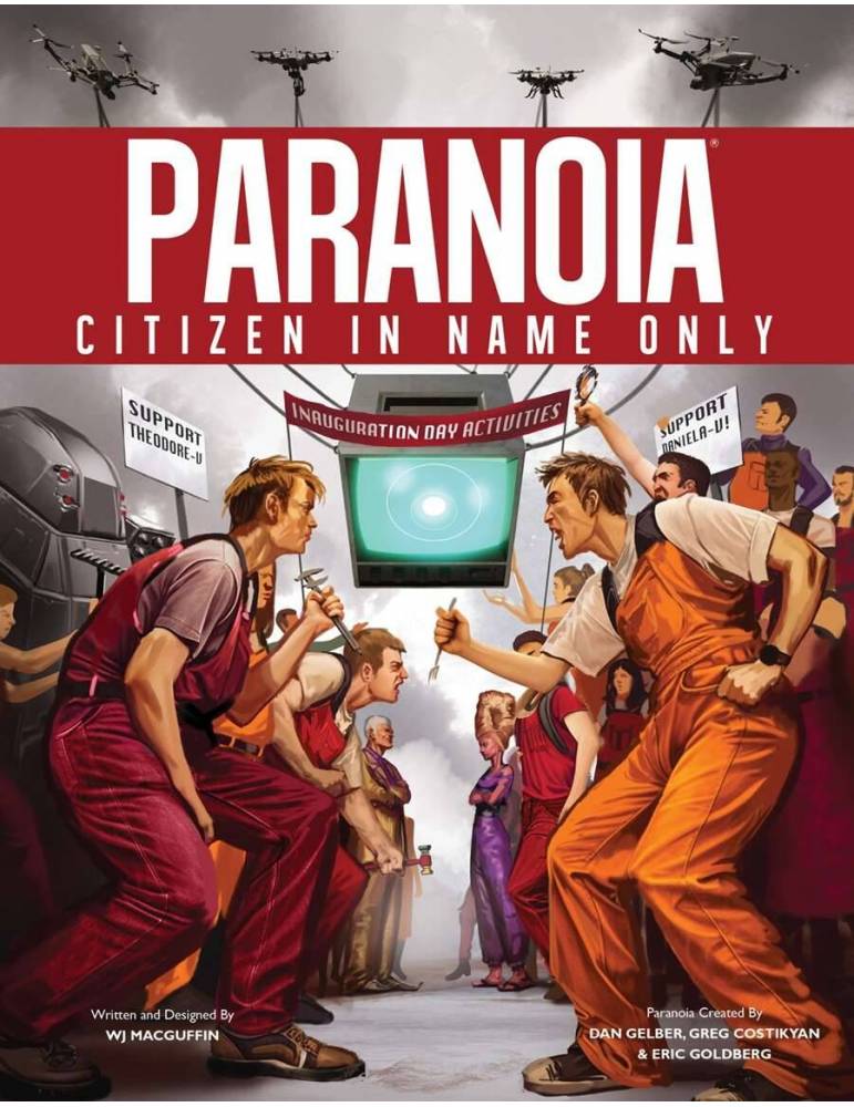 Paranoia RPG Citizen In Name Only