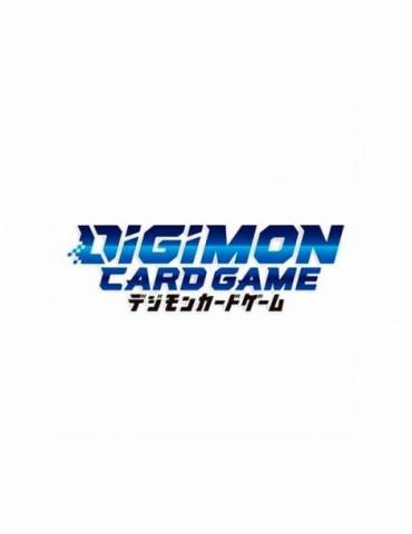 Official 2024 VER.1.0Assorted Sleeves Display 4 Fundas (12 unidades) - Digimon TCG