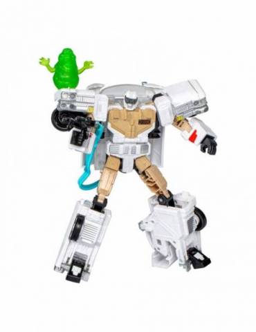 Figura Transformers x Ghostbusters Ectotron Ecto-1 18 cm