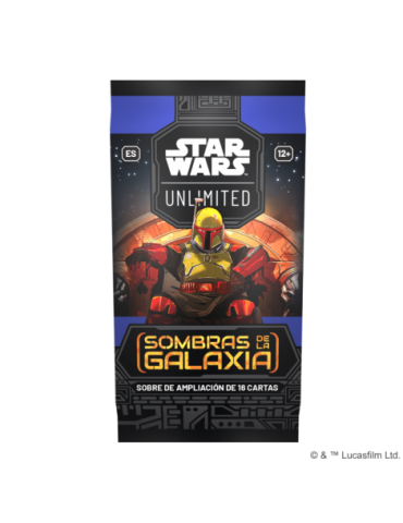 Star Wars Unlimited: Sombras de la Galaxia - Sobre de Cartas (1) (Castellano)