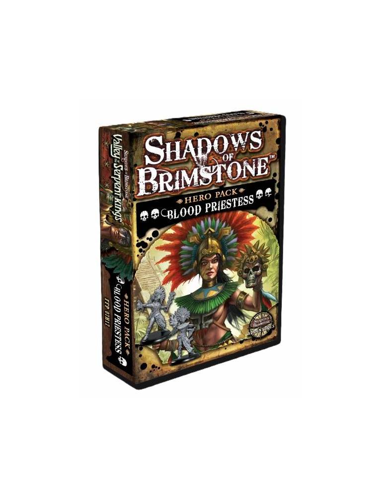 Shadows of Brimstone Hero Pack Aztec Blood Priestess