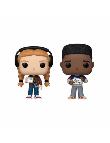 Figura POP! Stranger Things Pack de 2 Animation Vinyl Max & Lucas 9 cm