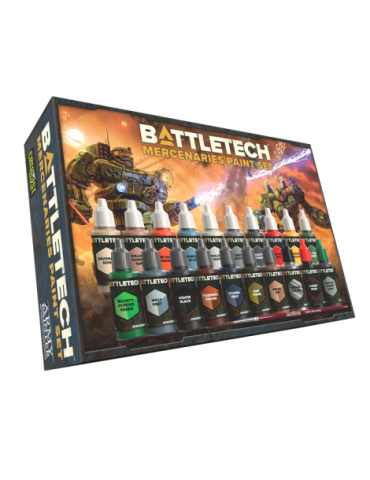 BattleTech Mercenaries Paint Set