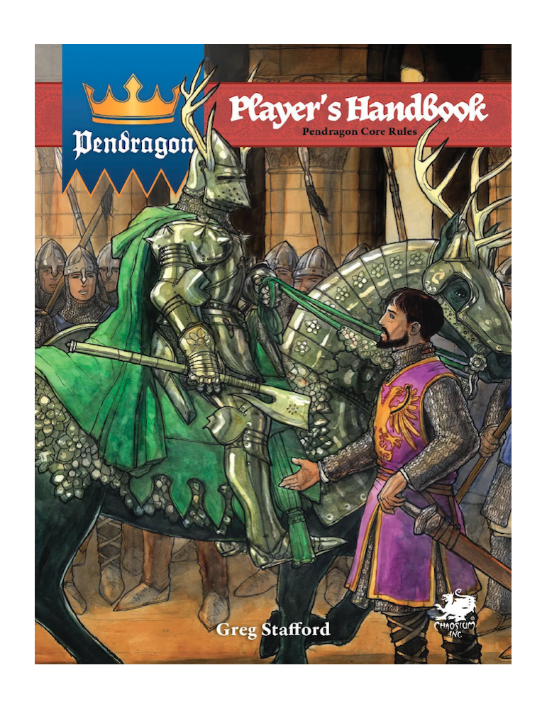 King Arthur Pendragon RPG Core Rulebook 6E (Inglés)