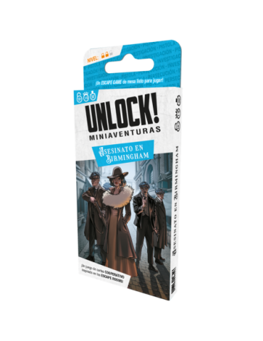 Unlock! Miniaventuras: Asesinato en Birmingham (Castellano)