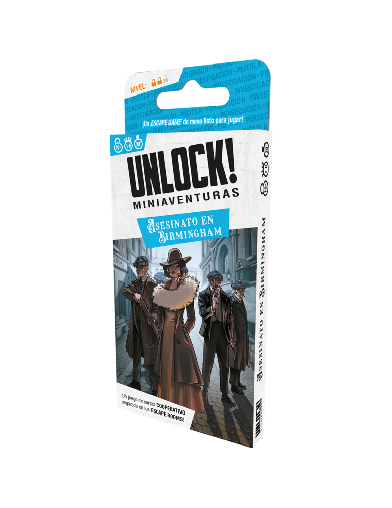 Unlock! Miniaventuras: Asesinato en Birmingham (Castellano)