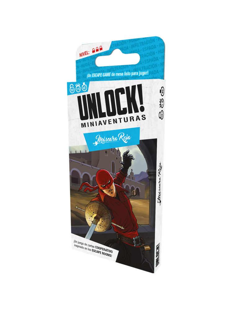 Unlock! Miniaventuras: Máscara roja (Castellano)