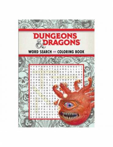 D&D Word Search & Coloring Book