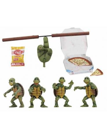 Figuras Teenage Mutant Ninja Turtles Movie 1990 1/4 Scale (re-run) Baby Turtles Set 10 cm