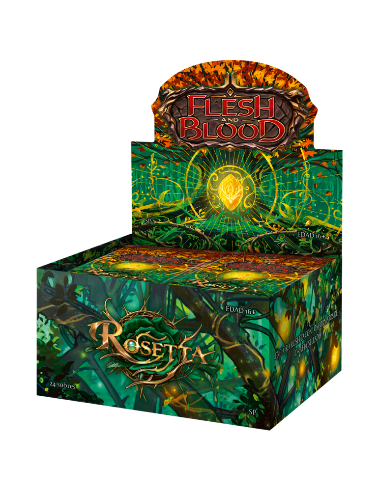 Flesh & Blood: Rosetta Booster (Caja de 24 sobres) (Inglés)