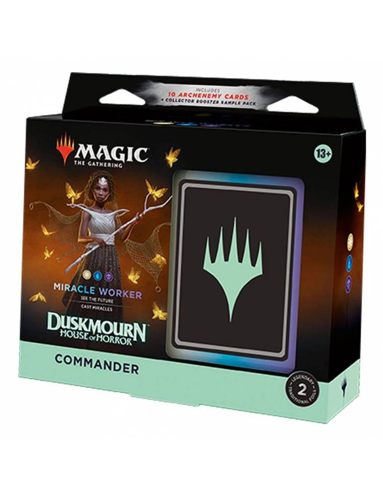 Magic The Gathering Commander Display  (4 mazos) Duskmourn House of Horrors Inglés