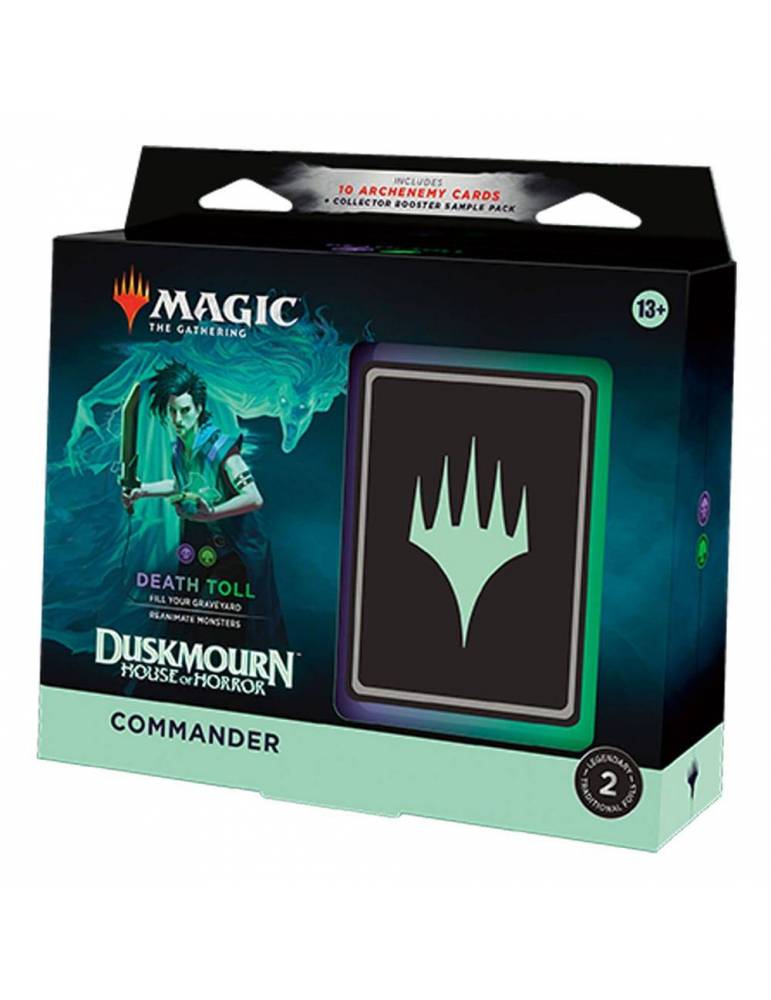 Magic The Gathering Commander Display  (4 mazos) Duskmourn House of Horrors Inglés