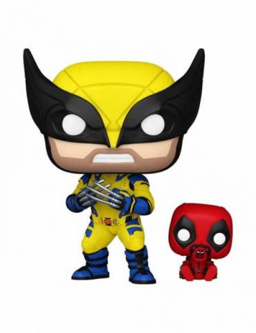 Figura Deadpool 3 POP & Buddy! Vinyl Wolverine w/ Babypool 9 cm