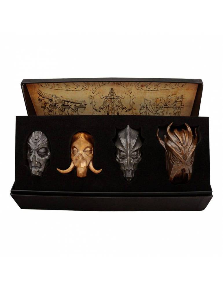 Réplica The Elder Scrolls V: Skyrim Dragon Priest Masks Set