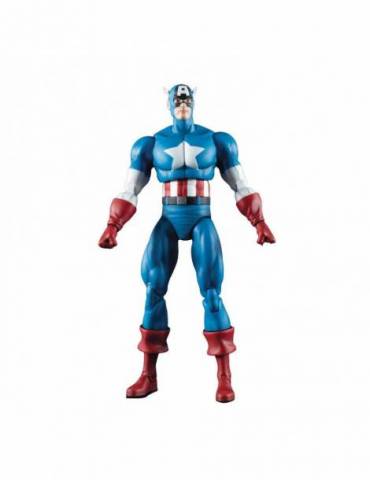 Classic Captain America Collector's Action Fig. 18 Cm Marvel Select Re-run