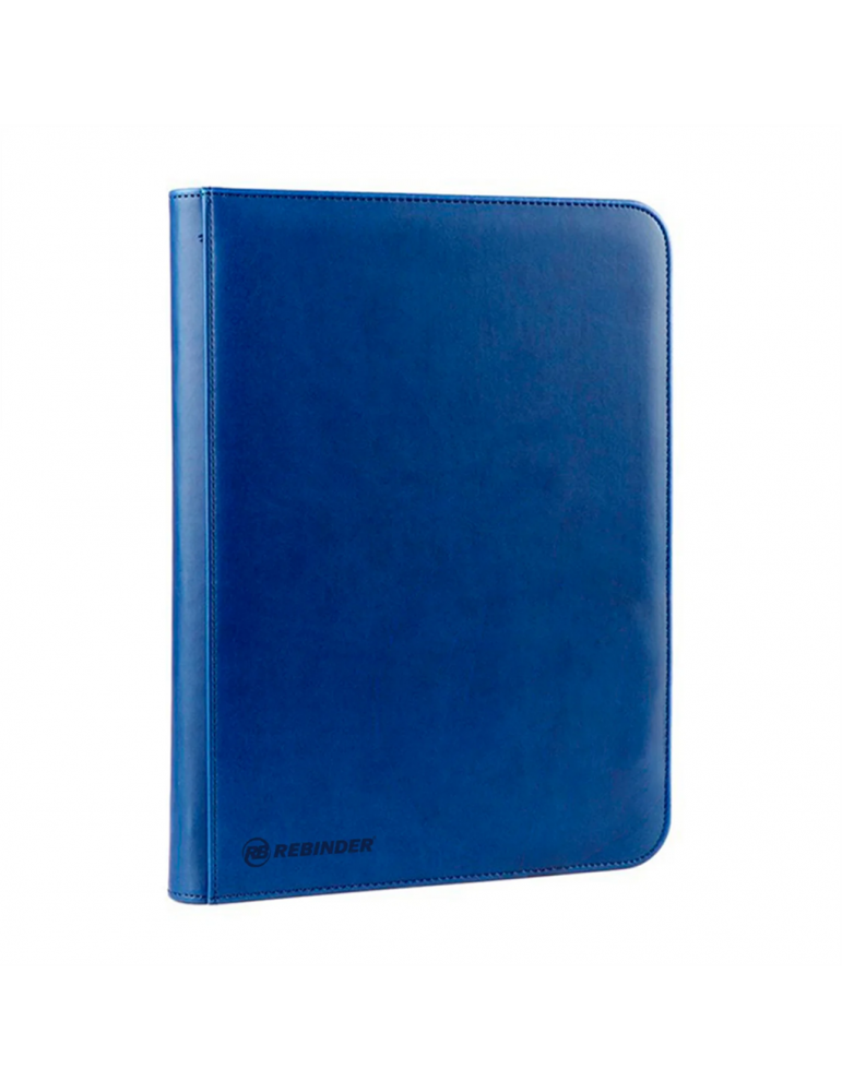 Álbum Rebinder Toploader Binder Zipped 9-pcket Blue