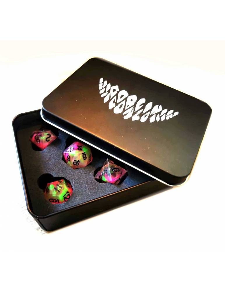 Mörk Borg RPG Goblin Gonzo Dice Set