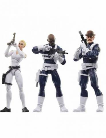  Nick Fury Jr. & Sharon Carter Pack 3 Fig. 15 Cm Captain America Marvel Legends Series