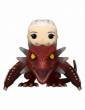 Figura POP! House of the Dragon Rides Deluxe Vinyl Rhaenys Targaryen with Meleys 9 cm