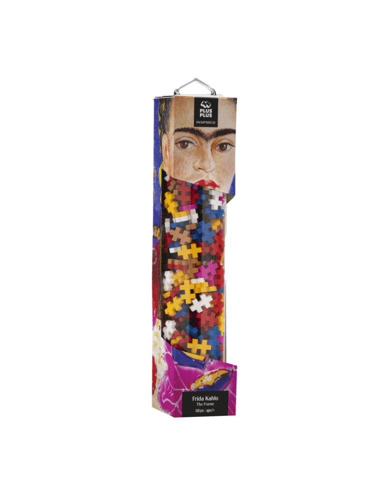 Tubo Plus-Plus Frida Kahlo – 350 piezas