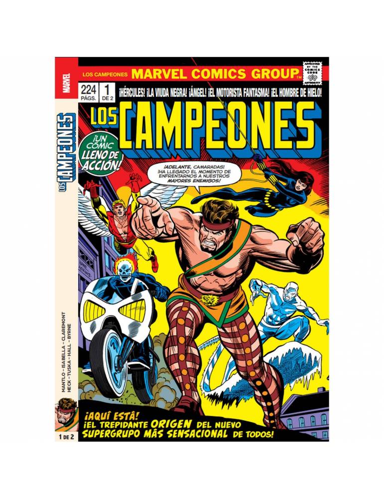 Tpb Campeones 1 De 2 (marvel Limited Edition)