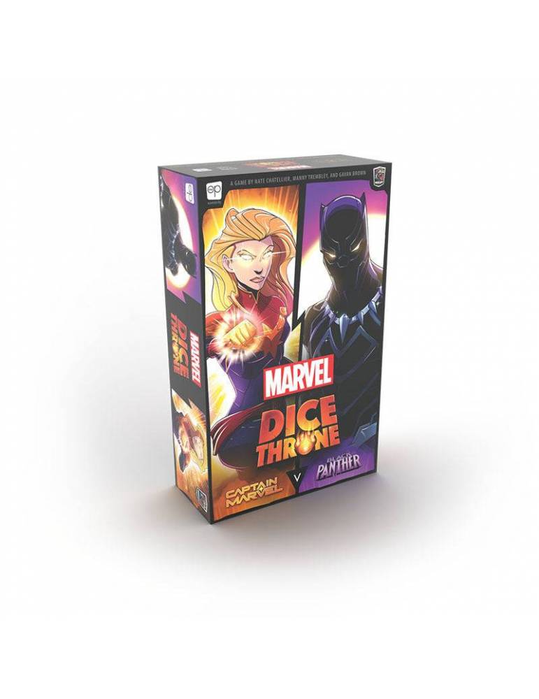 Marvel Dice Throne: Captain Marvel v. Black Panther (Inglés)