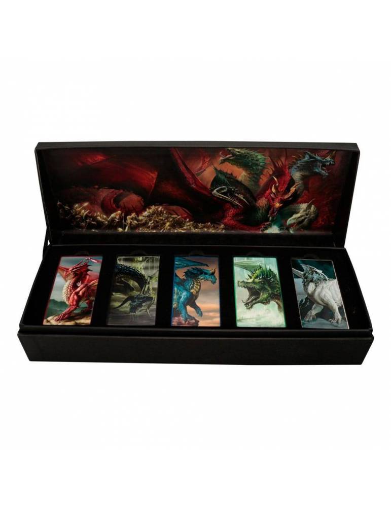 Dungeons & Dragons Lingotes Chromatic Dragons Ingot Set