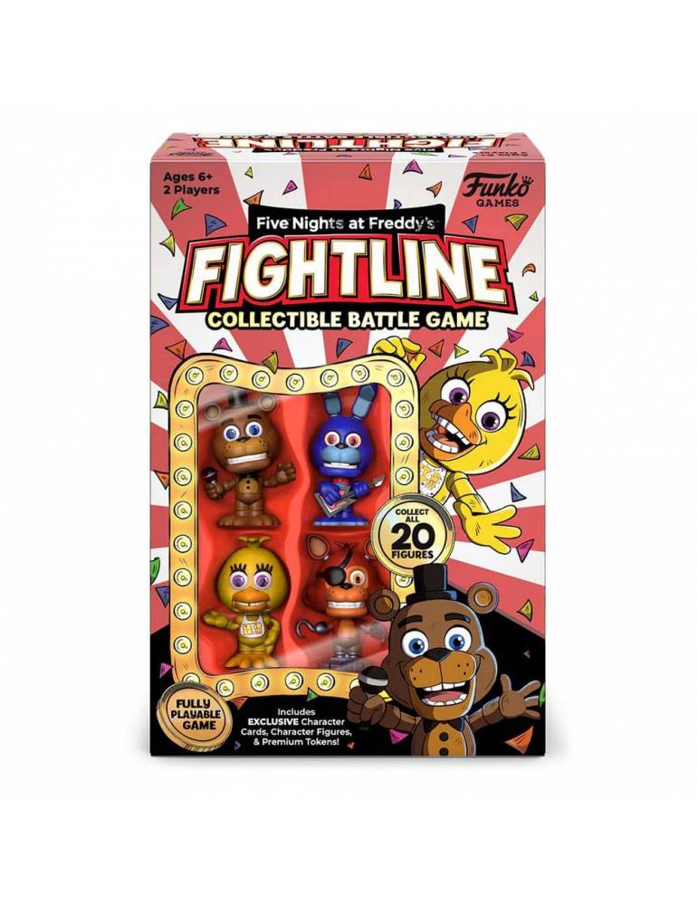 Five Nights at Freddy's Juego de Cartas Collectable Battle Game Fightline Premier Set