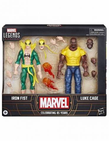 Iron Fist & Luke Cage Celebrating 85 Years Ver. Fig. 15 Cm Marvel Legends Series