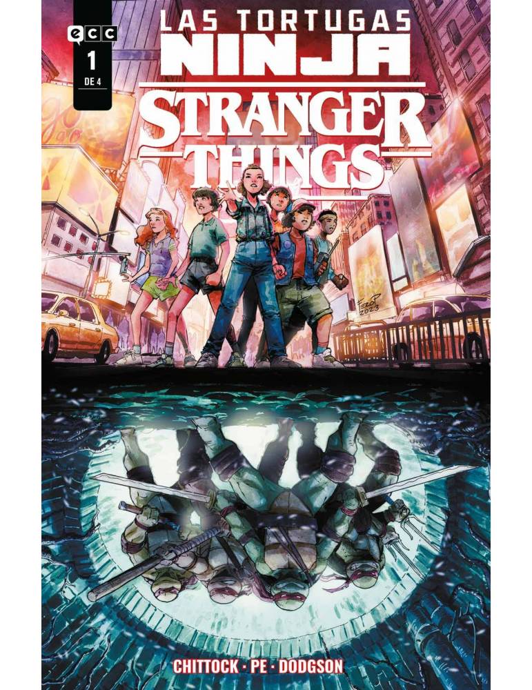 Las Tortugas Ninja/Stranger Things núm. 1 de 4