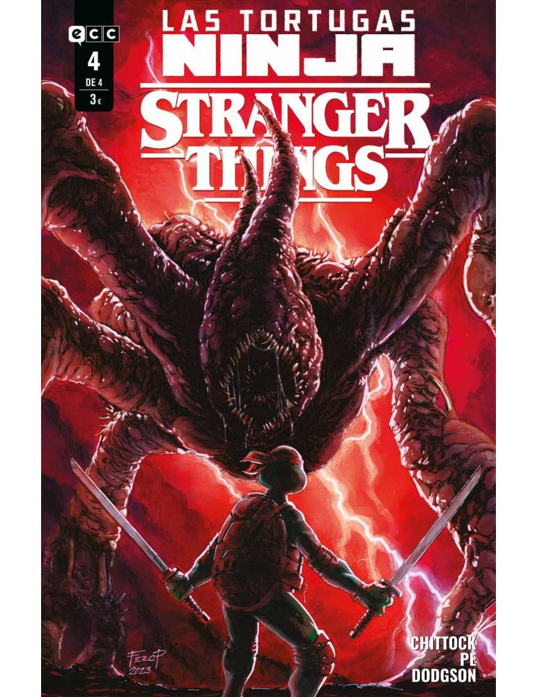 Las Tortugas Ninja/Stranger Things núm. 4 de 4