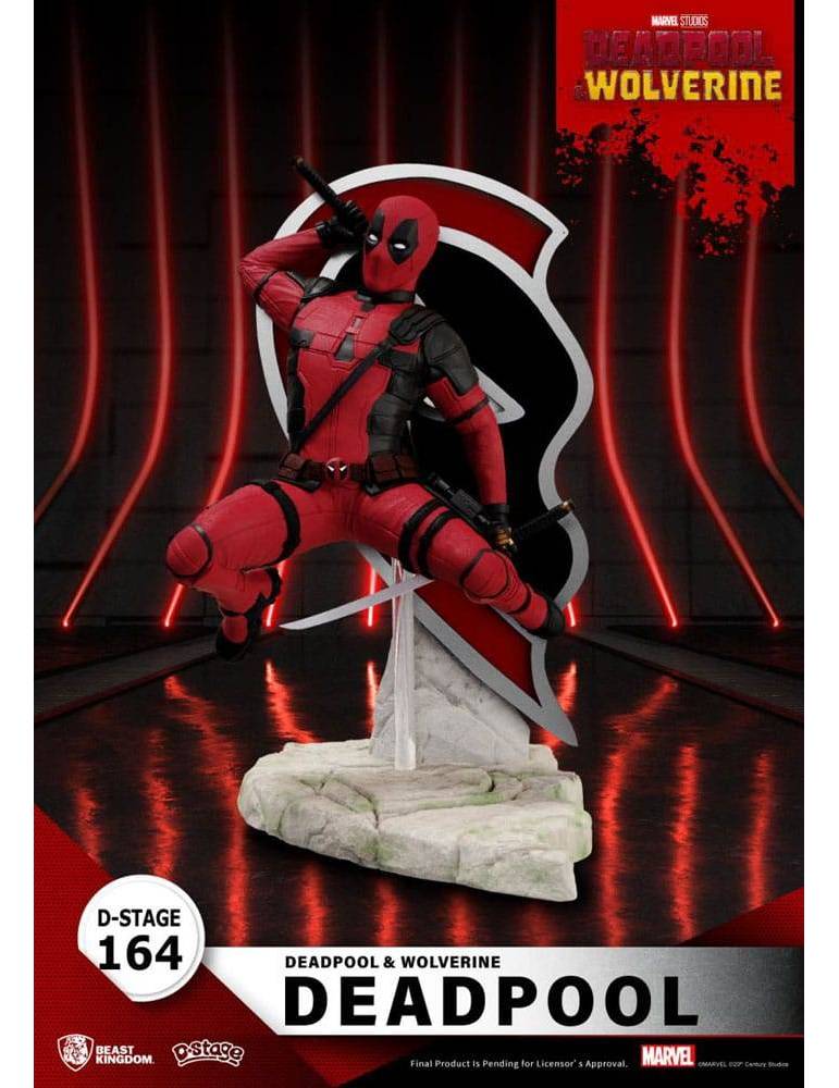 Diorama Deadpool 3 PVC D-Stage Deadpool 16 cm