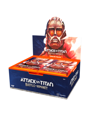 Booster Display  Attack on Titan "Battle for Humanity" (24 Unidades) - En Inglés - UniVersus CCG