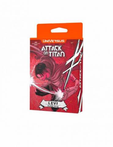 Deck Display  Attack on Titan "Battle for Humanity" Clash  (8 Unidades) - En Inglés -  UniVersus CCG