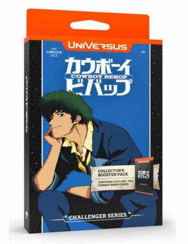 Deck Display Cowboy Bebop and Trigun Stampede Challenger Series Display (8 Unidades)  Inglés -  - UniVersus CCG