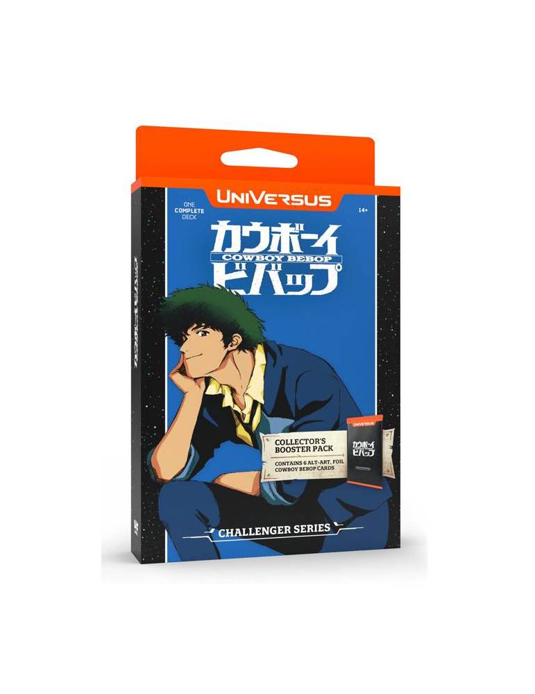 Deck Display Cowboy Bebop and Trigun Stampede Challenger Series Display (8 Unidades)  Inglés -  - UniVersus CCG