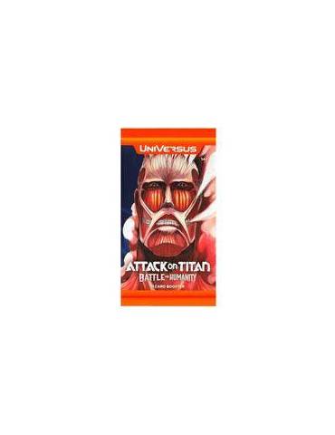 Booster Display  Attack on Titan "Battle for Humanity" (24 Unidades) - En Inglés - UniVersus CCG