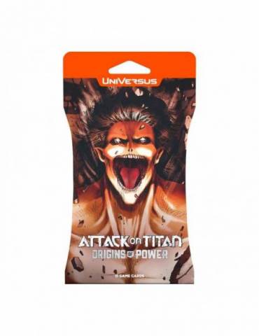 Booster Display Attack on Titan Origins of Power Booster Display (24 Unidades)  Inglés -  - UniVersus CCG