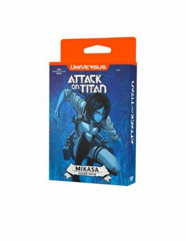 Deck Display  Attack on Titan "Battle for Humanity" Clash  (8 Unidades) - En Inglés -  UniVersus CCG