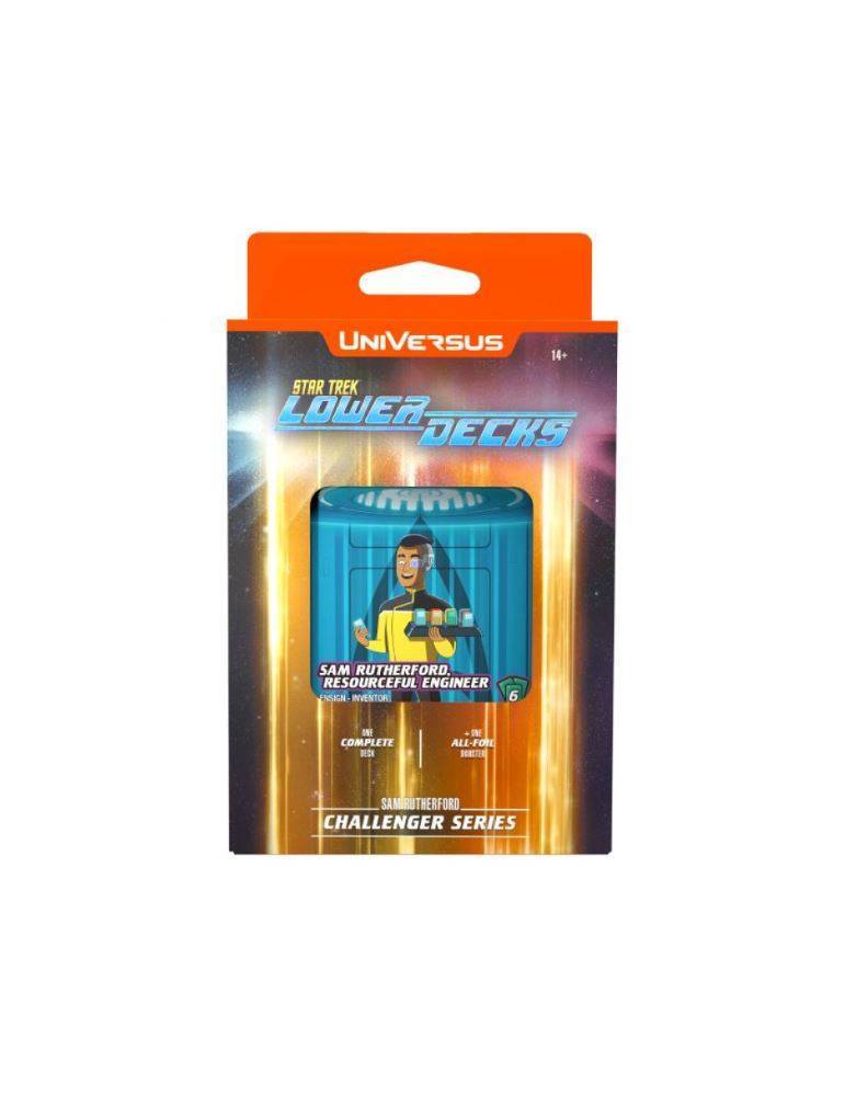 Deck Display  Star Trek Lower Decks Challenger Series  (4 Unidades) - En Inglés - UniVersus CCG