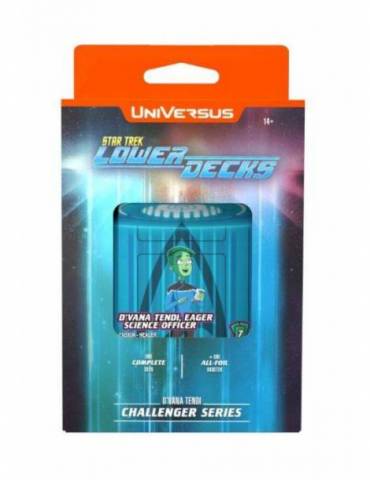 Deck Display  Star Trek Lower Decks Challenger Series  (4 Unidades) - En Inglés - UniVersus CCG