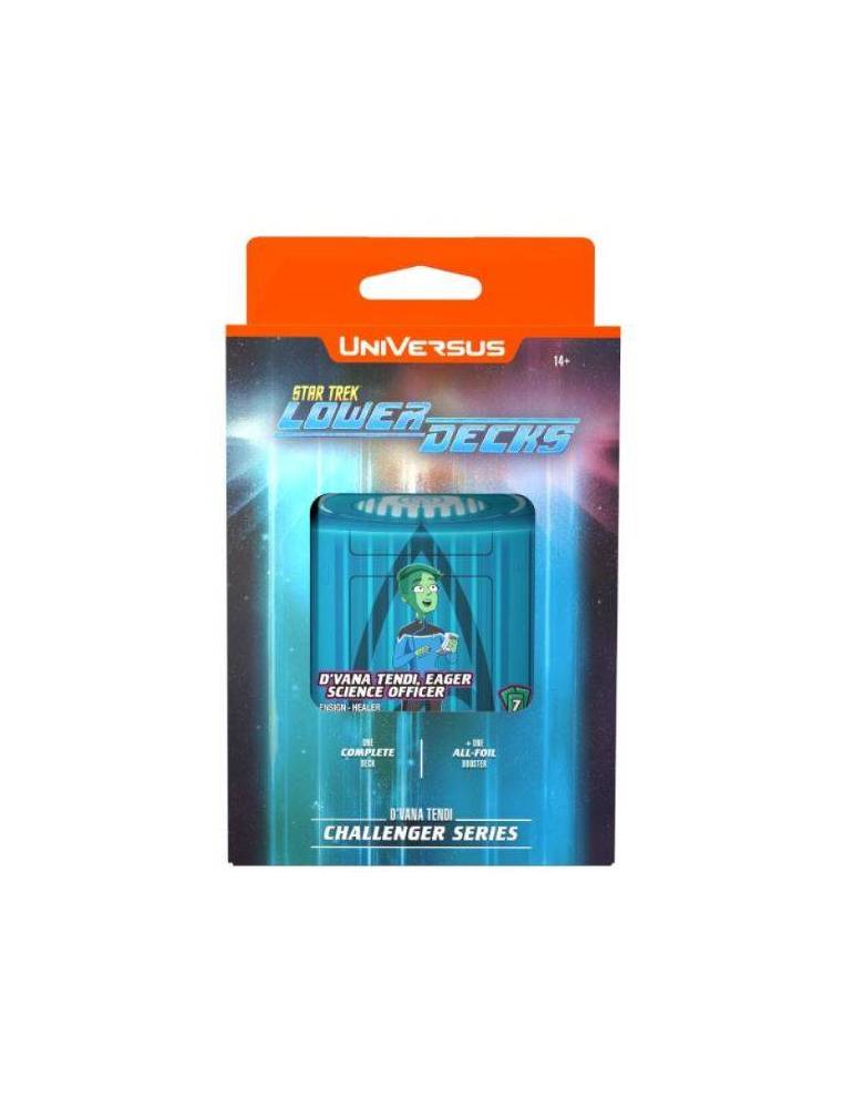 Deck Display  Star Trek Lower Decks Challenger Series  (4 Unidades) - En Inglés - UniVersus CCG