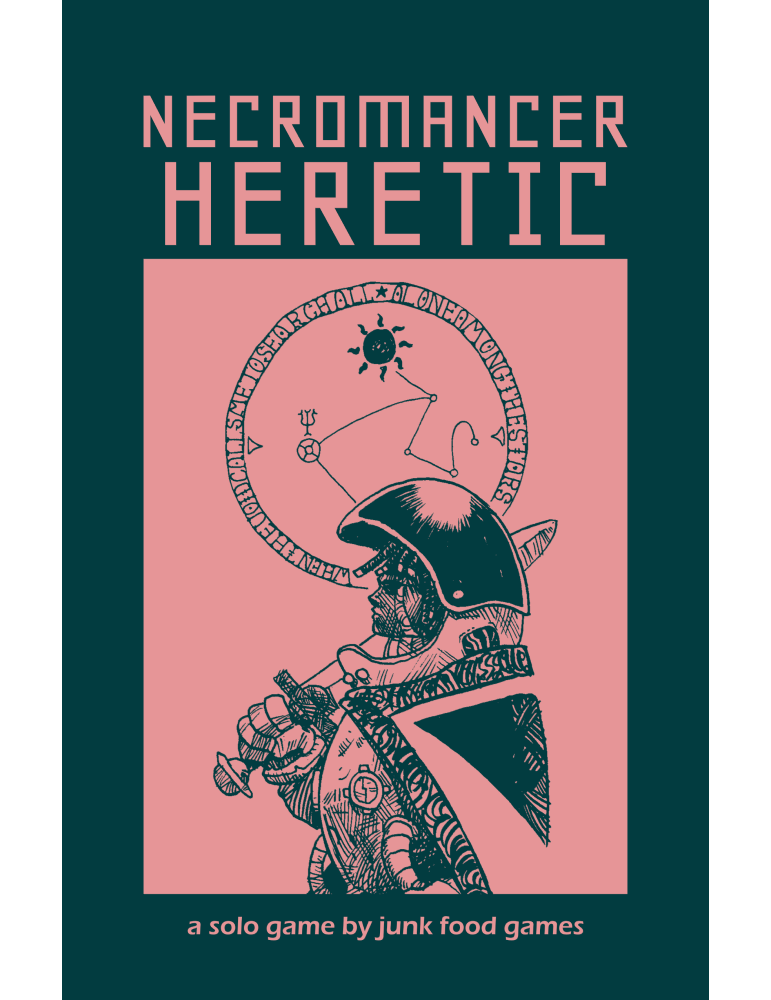 Necromancer Heretic Solo Journaling Game