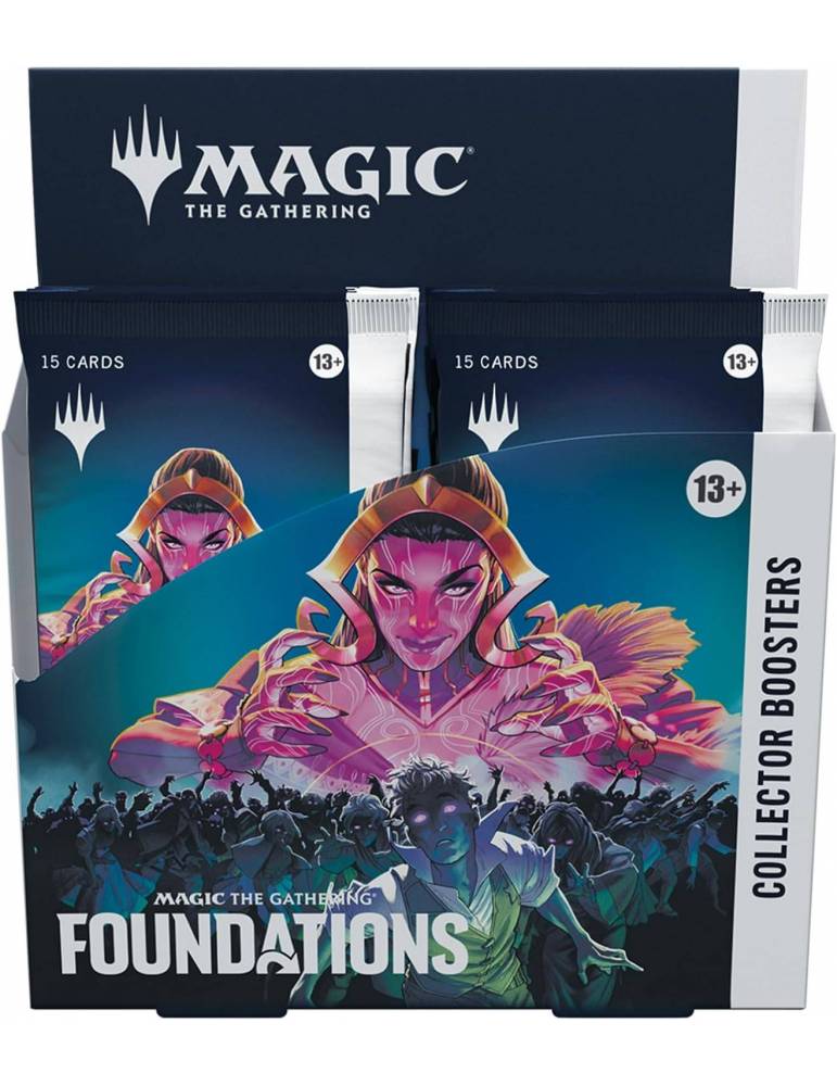 Collector Booster Display (12 Unidades) Foundations Inglés - Magic the Gathering