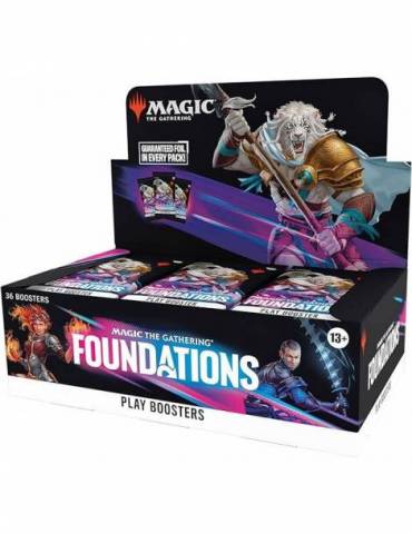 Play Booster Display (36 Unidades) Foundations Inglés - Magic the Gathering