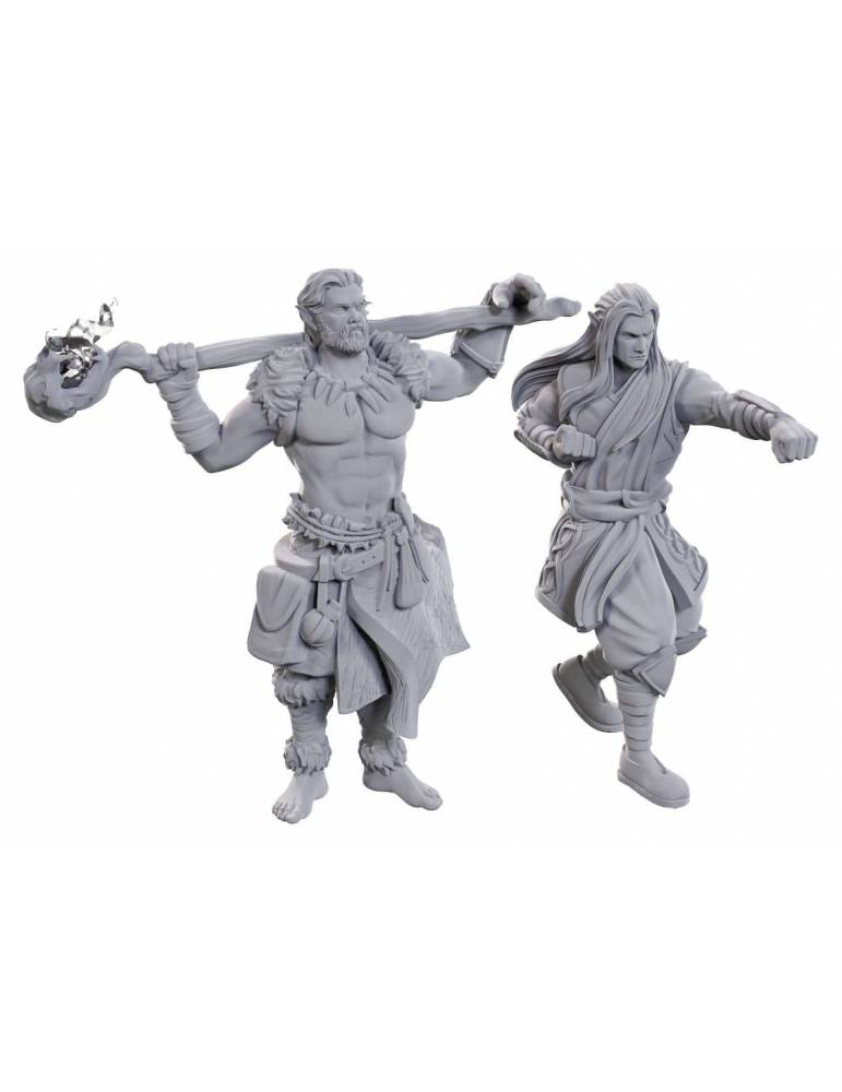 D&D Nolzur's Marvelous Miniatures Pack de 2 Miniaturas sin pintar Archdruid & Martial Arts Adept