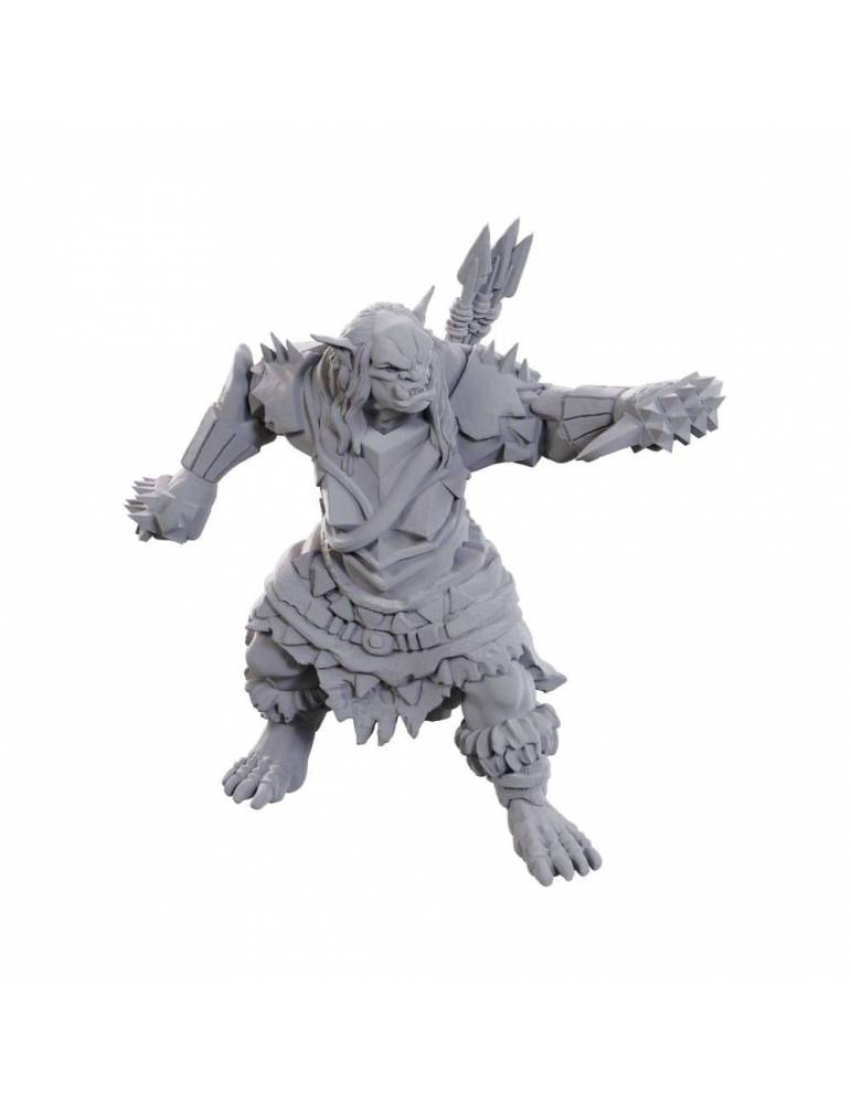 Pathfinder Deep Cuts Miniaturas sin pintar Orc Brute